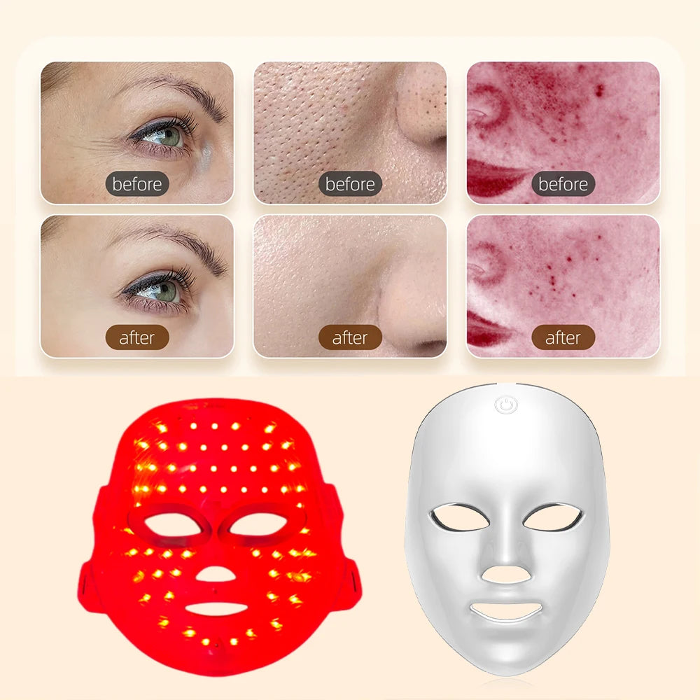 LED Facial Mask For Radiant Skin