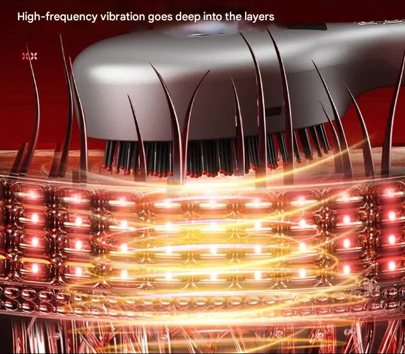 Electric Massage Spray Comb /مشط تدليك كهربائي للشعر مع رذاذ