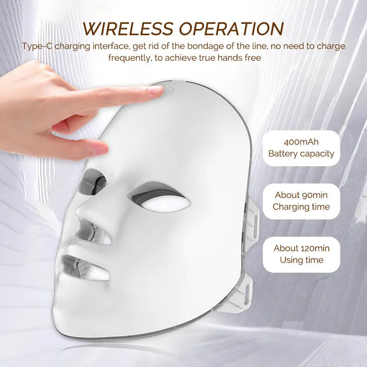 LED Facial Mask For Radiant Skin