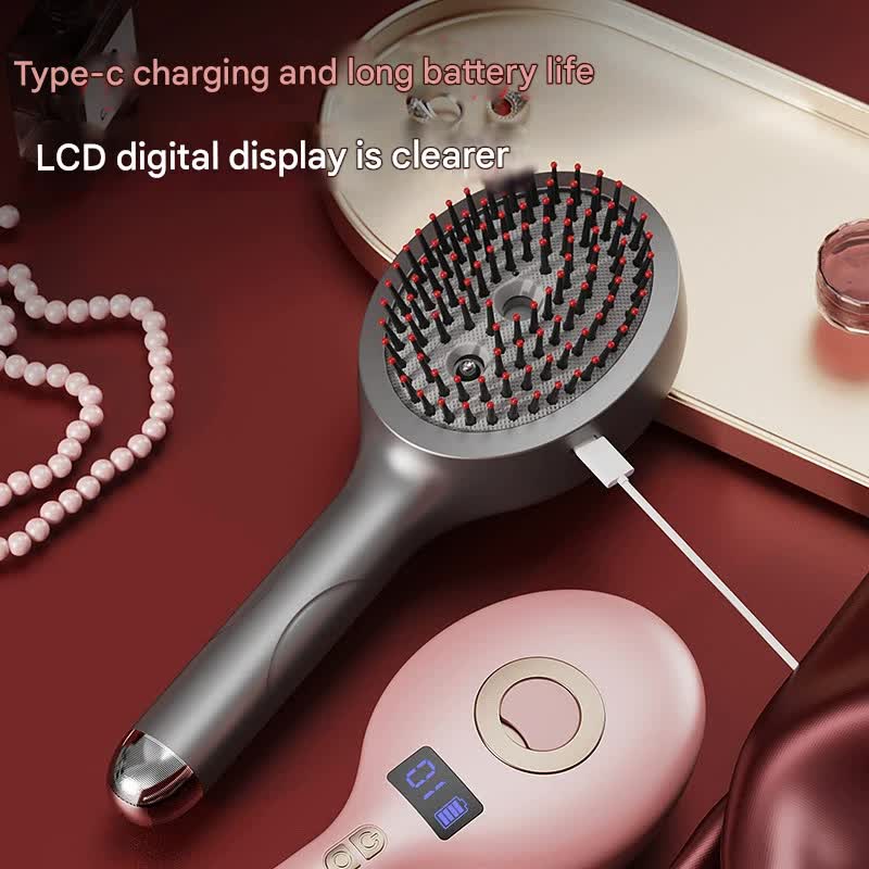 Electric Massage Spray Comb /مشط تدليك كهربائي للشعر مع رذاذ