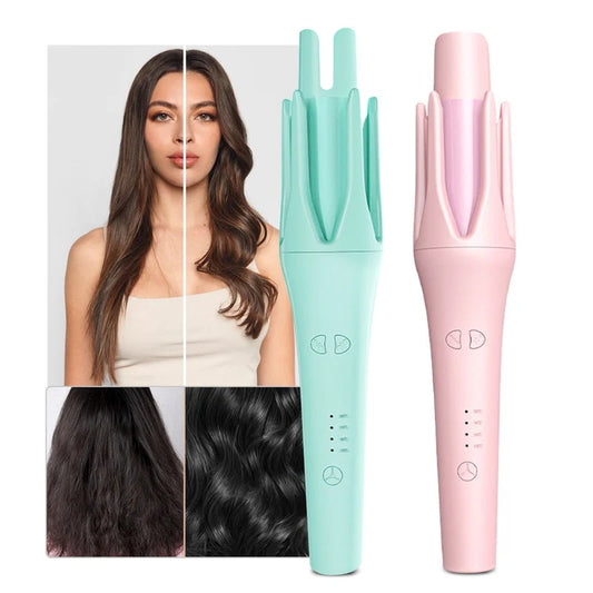Automatic Hair Curler Stick /جهاز تجعيد الشعر الأوتوماتيكي – عصا لف الشعر بسهولة للحصول على تجعيدات أنيقة