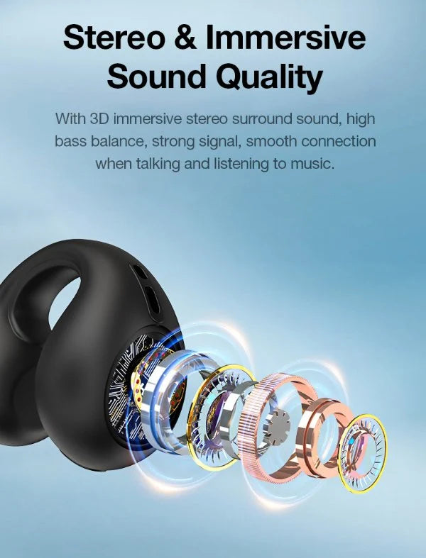 Bone Conduction Headphones /سماعات بتقنية التوصيل العظمي اللاسلكية