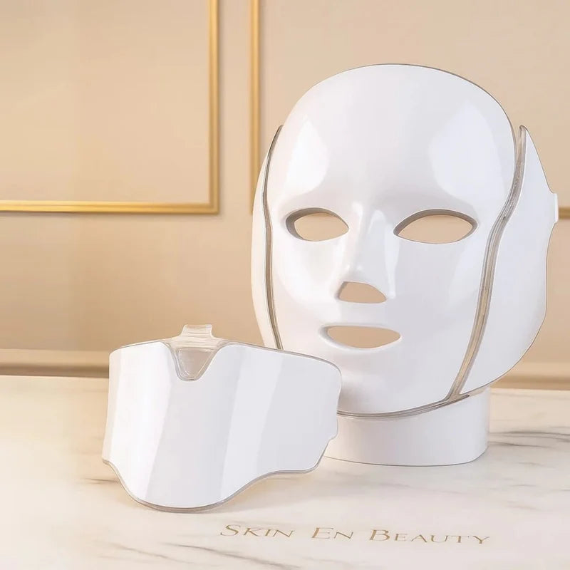 LED Photon Rejuvenation Face Mask/قناع الوجه بتقنية الفوتون LED لتجديد البشرة ✨