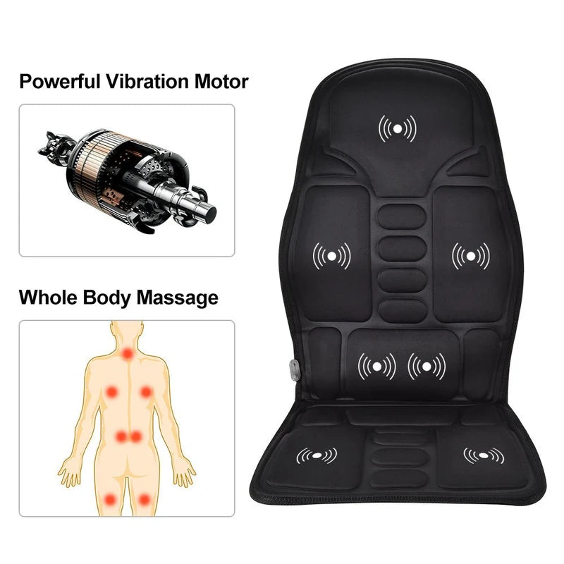 Massage Cushion for Home, Office & Car /وسادة تدليك للمنزل والمكتب والسيارة