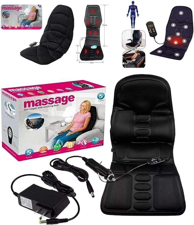 Massage Cushion for Home, Office & Car /وسادة تدليك للمنزل والمكتب والسيارة