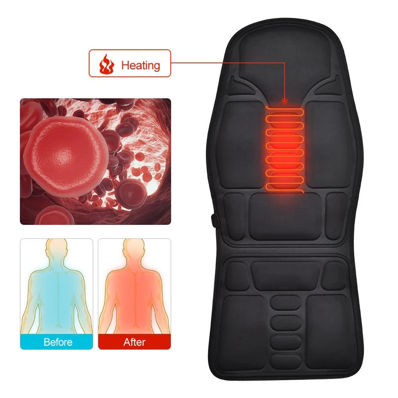 Massage Cushion for Home, Office & Car /وسادة تدليك للمنزل والمكتب والسيارة