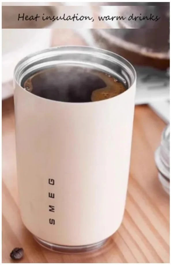 SMEG - Stainless Steel Vacuum Insulated Tumbler Mug /SMEG - كوب حراري معزول من الفولاذ المقاوم للصدأ بتفريغ هوائي
