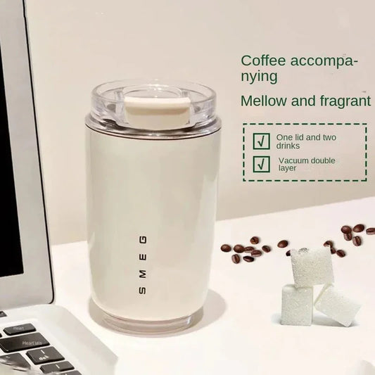 SMEG - Stainless Steel Vacuum Insulated Tumbler Mug /SMEG - كوب حراري معزول من الفولاذ المقاوم للصدأ بتفريغ هوائي